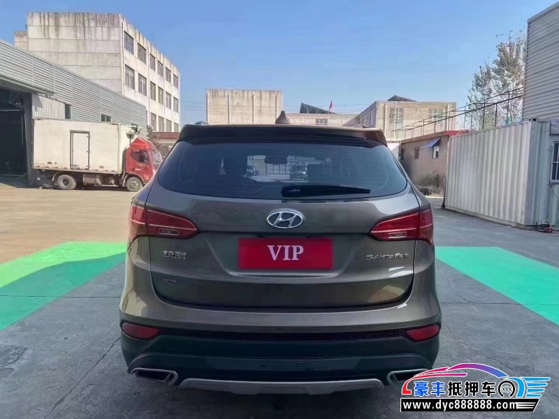 14年现代新胜达轿车抵押车出售