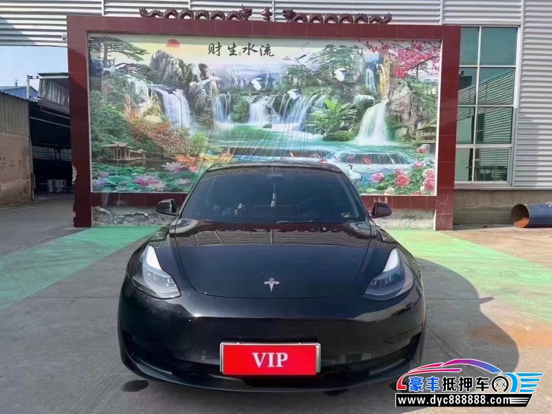 抵押车出售22年特斯拉MODEL 3轿车