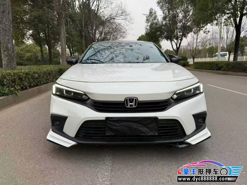 抵押车出售22年本田思域轿车