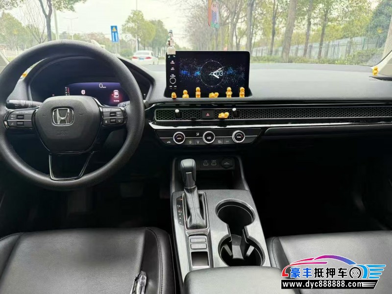 22年本田思域轿车抵押车出售