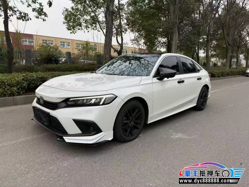 22年本田思域轿车抵押车出售