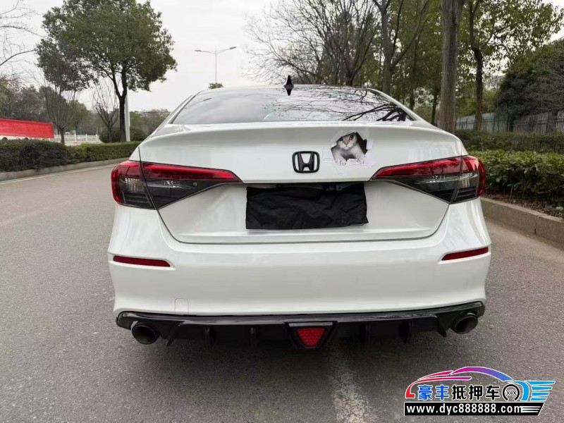 22年本田思域轿车抵押车出售