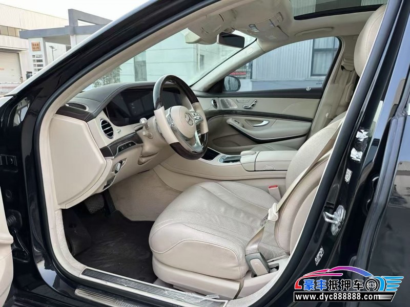 21年奔驰S轿车抵押车出售