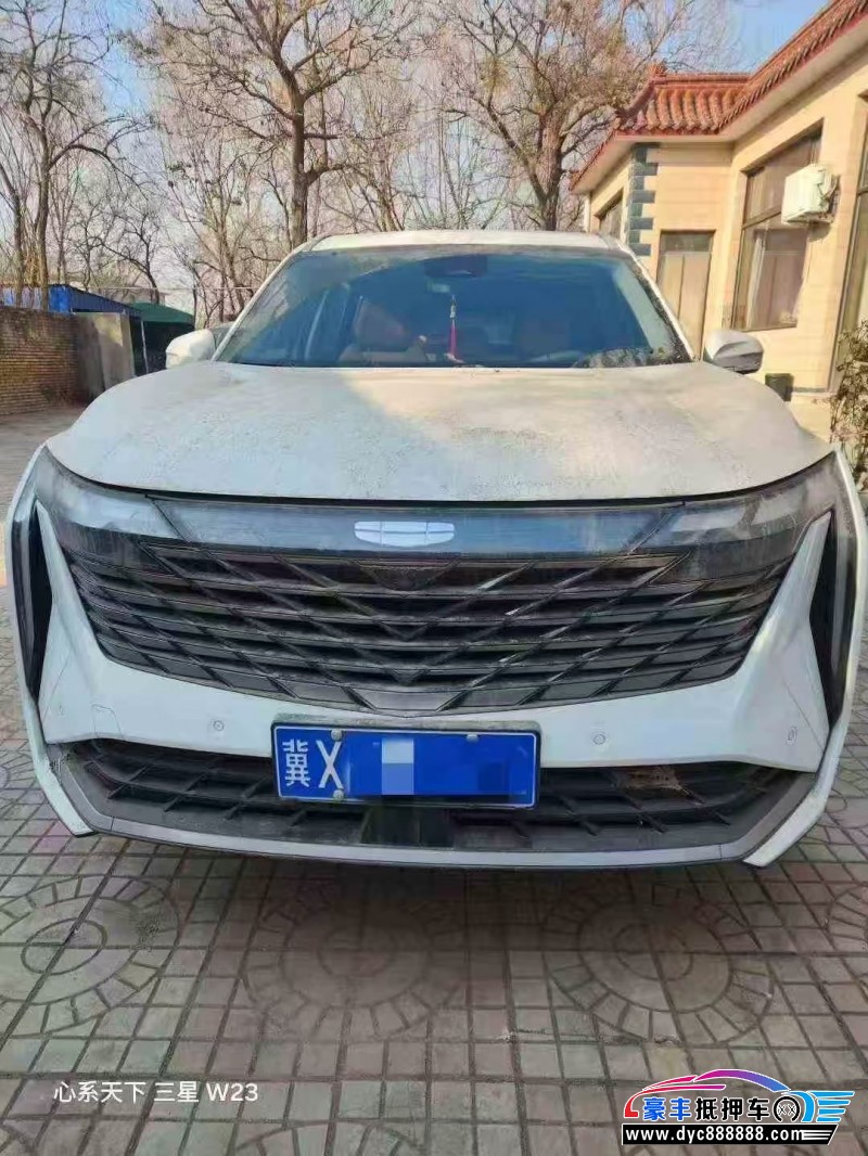 23年吉利博越轿车抵押车出售