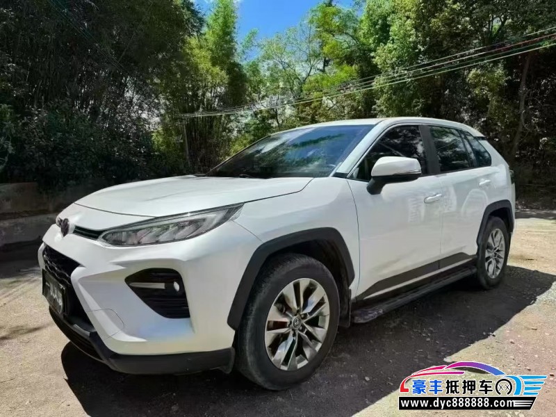 21年丰田威兰达轿车抵押车出售