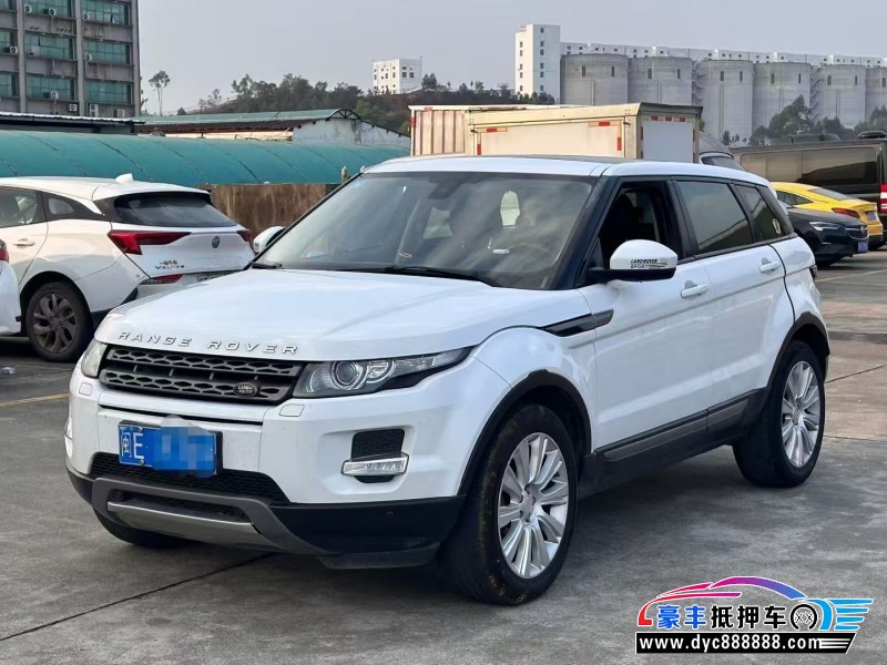 15年路虎揽胜极光轿车抵押车出售