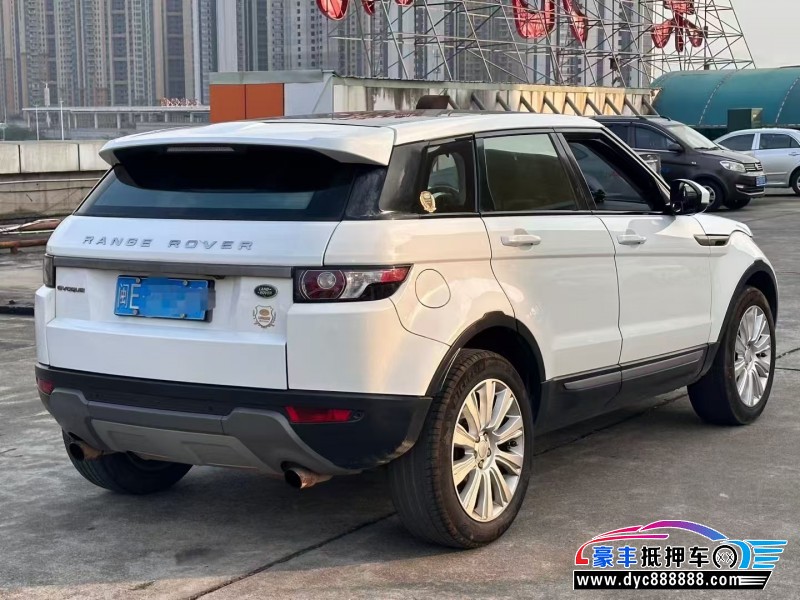 15年路虎揽胜极光轿车抵押车出售