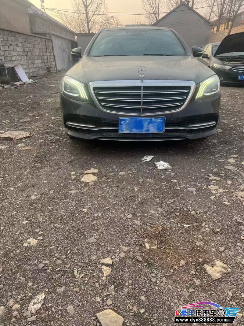 19年奔驰S轿车抵押车出售
