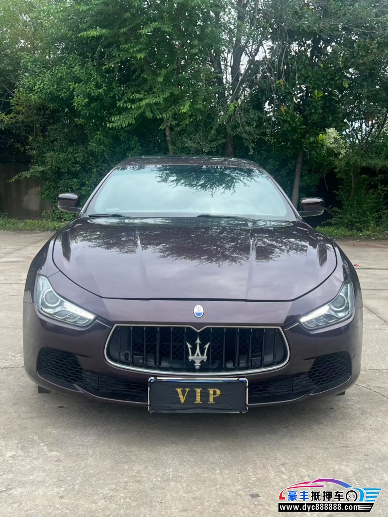 15年玛莎拉蒂Ghibli轿车抵押车出售