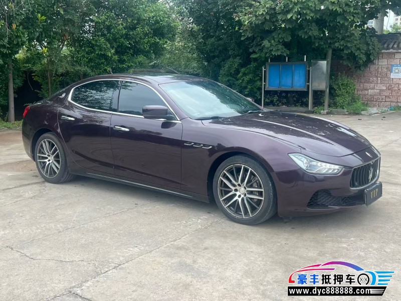 15年玛莎拉蒂Ghibli轿车抵押车出售