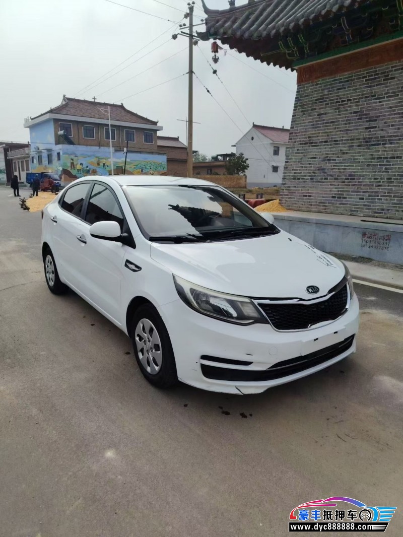 17年起亚K2轿车抵押车出售