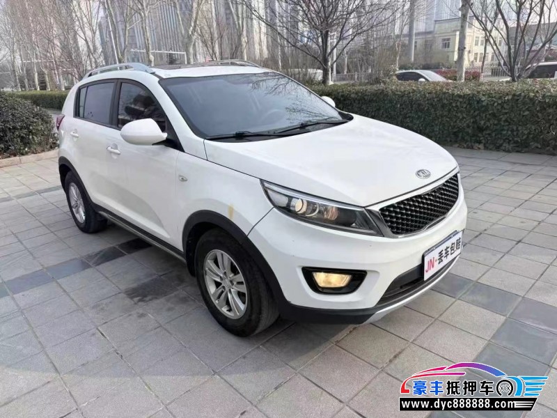 16年起亚智跑轿车抵押车出售