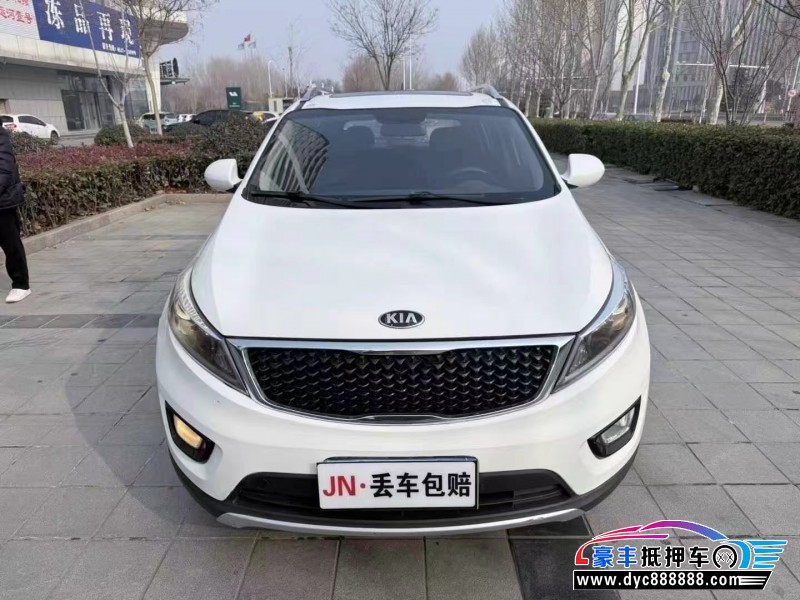 抵押车出售16年起亚智跑轿车