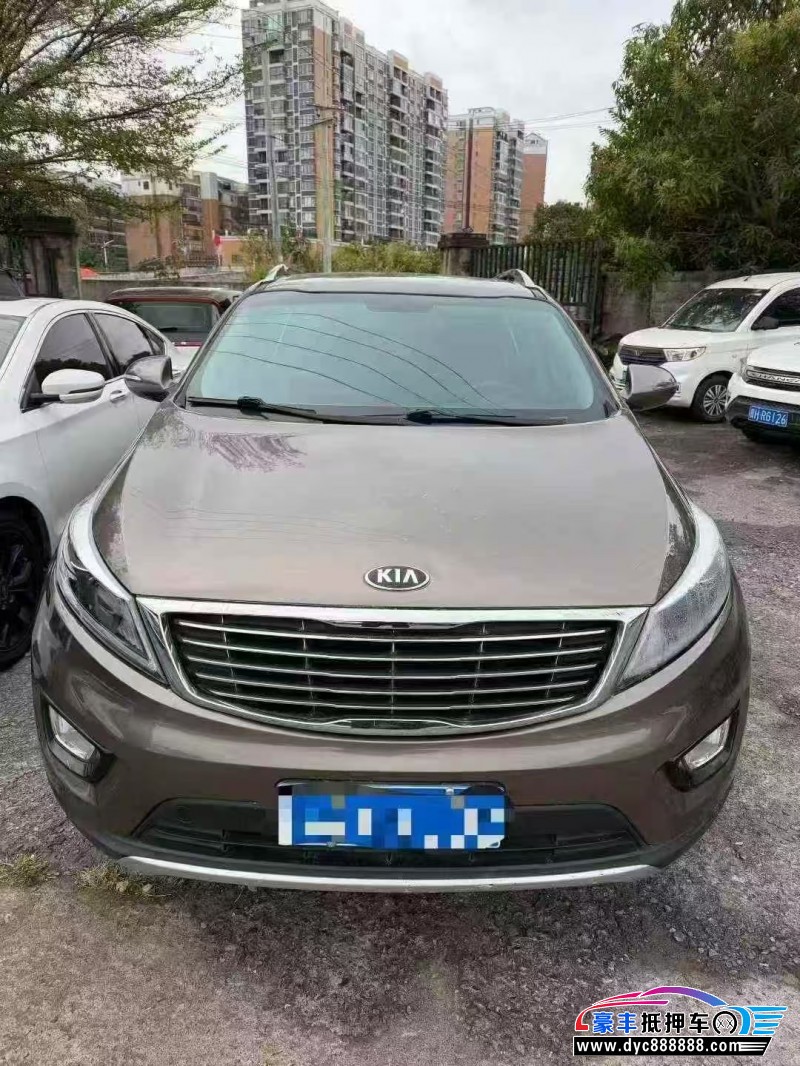 抵押车出售15年起亚智跑轿车