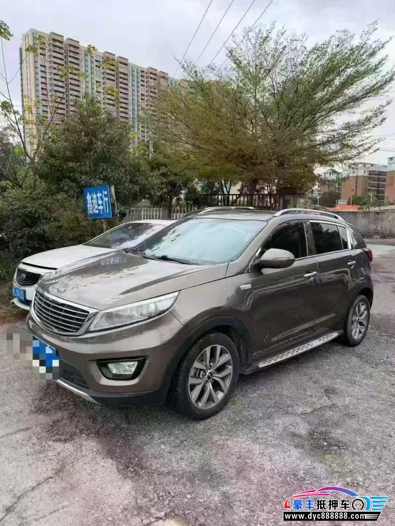 15年起亚智跑轿车抵押车出售