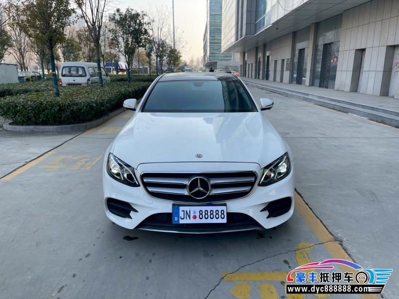 19年奔驰E轿车抵押车出售
