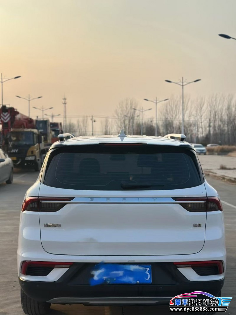 21年吉利豪越轿车抵押车出售