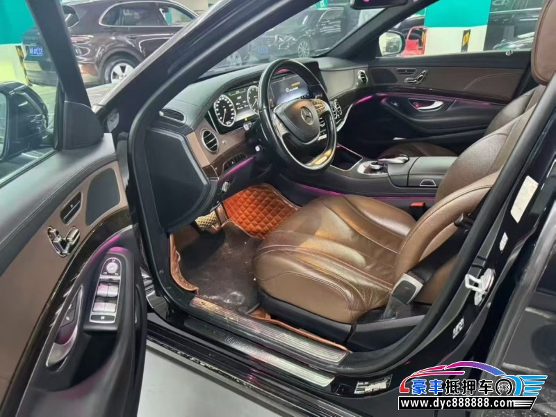 17年奔驰S轿车抵押车出售