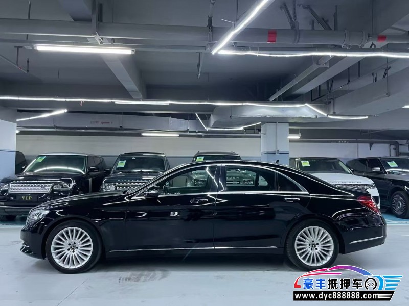 17年奔驰S轿车抵押车出售