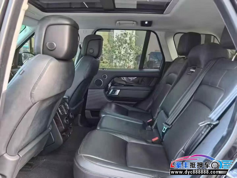 21年路虎揽胜行政轿车抵押车出售