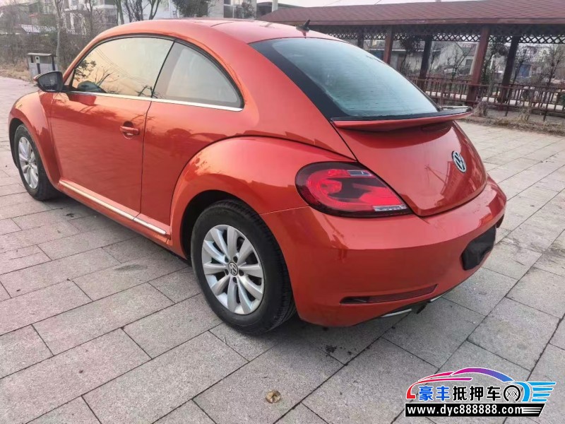 17年大众甲壳虫轿车抵押车出售