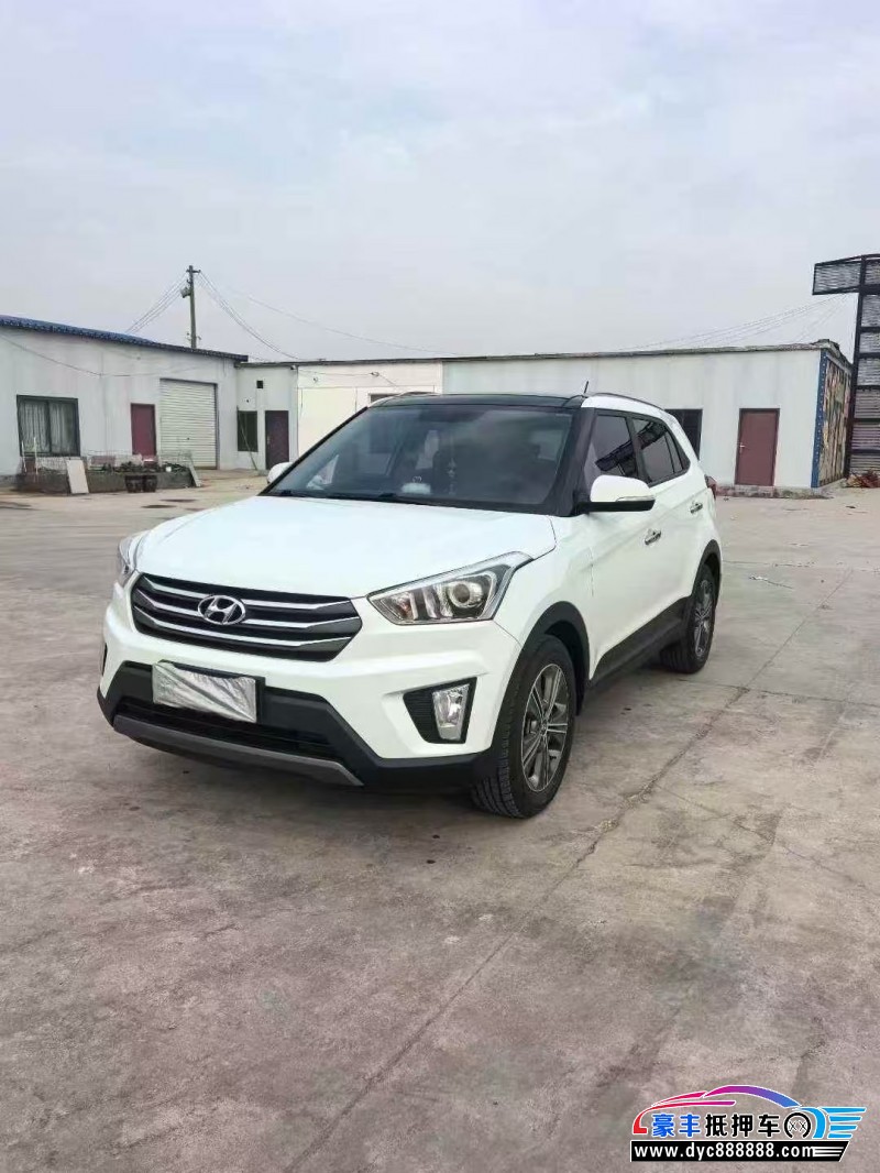 16年现代ix25轿车抵押车出售