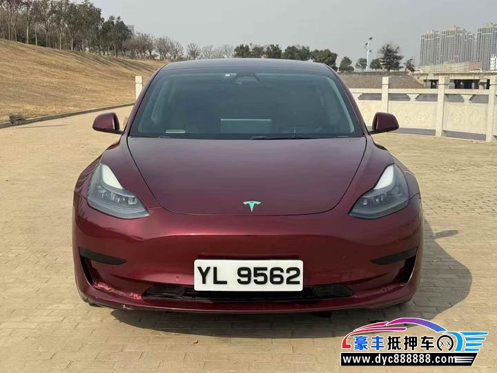 抵押车出售22年特斯拉MODEL 3轿车