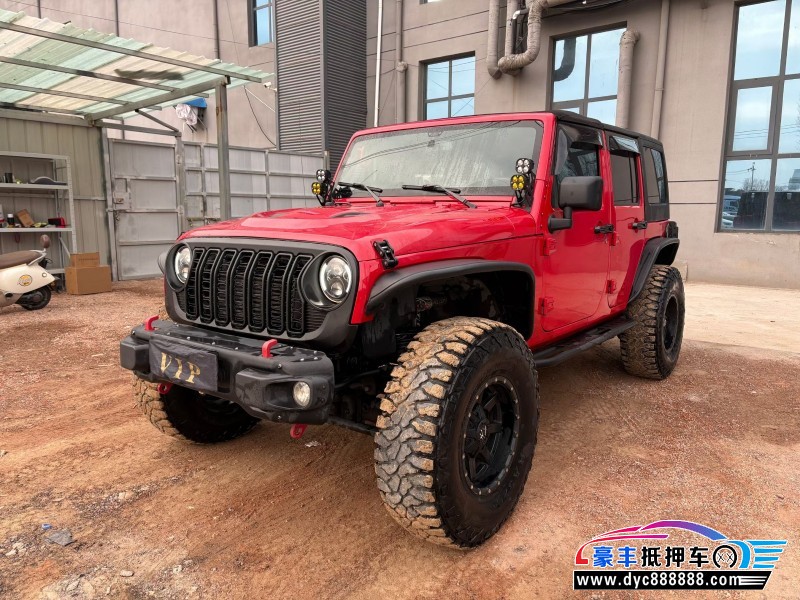 17年Jeep牧马人轿车抵押车出售