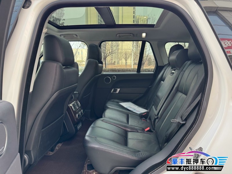 18年路虎揽胜轿车抵押车出售