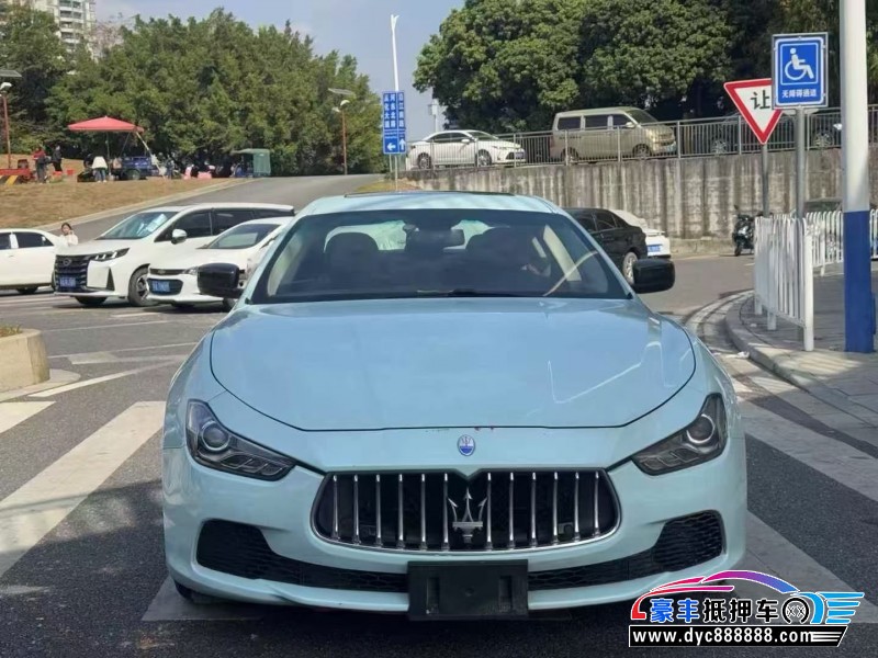 抵押车出售16年玛莎拉蒂Ghibli轿车