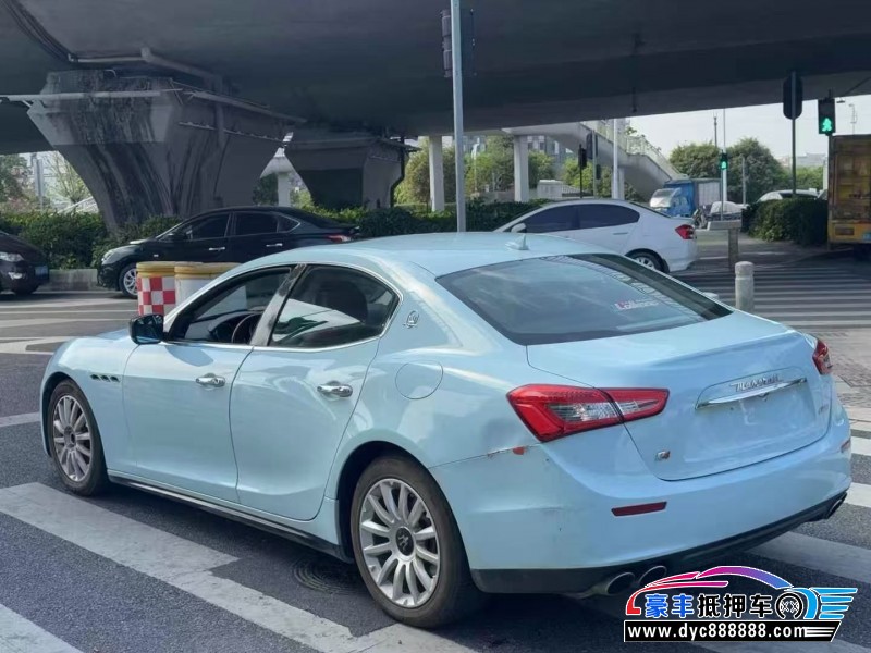 16年玛莎拉蒂Ghibli轿车抵押车出售