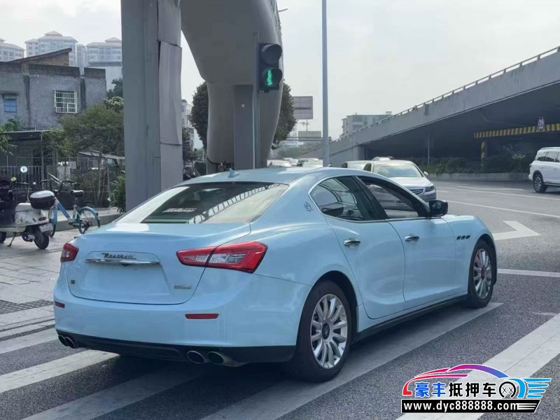 16年玛莎拉蒂Ghibli轿车抵押车出售