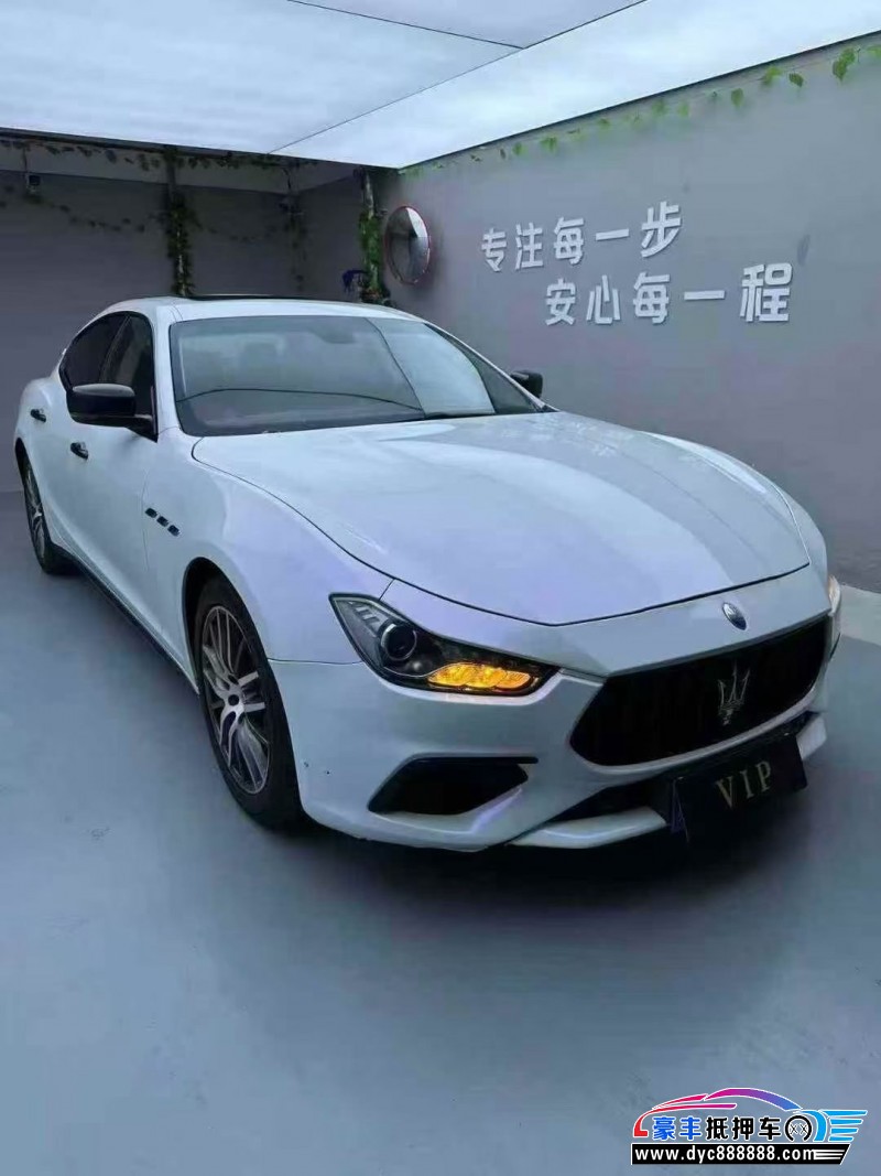 15年玛莎拉蒂Ghibli轿车抵押车出售