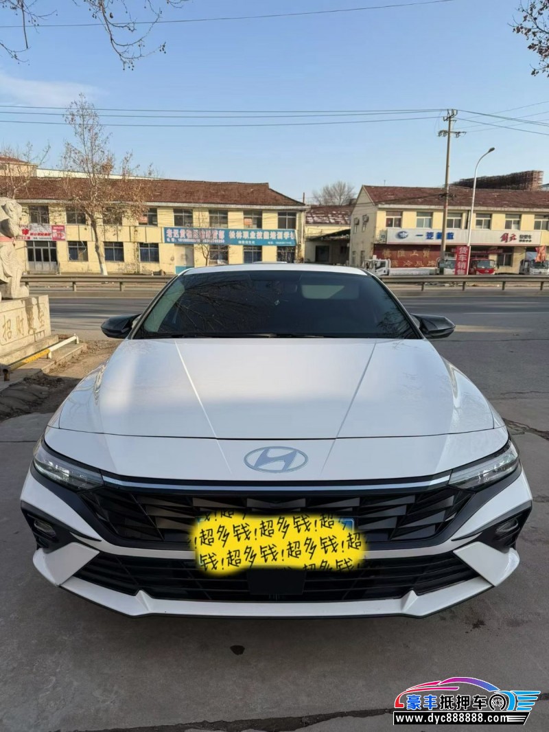 抵押车出售25年现代伊兰特轿车