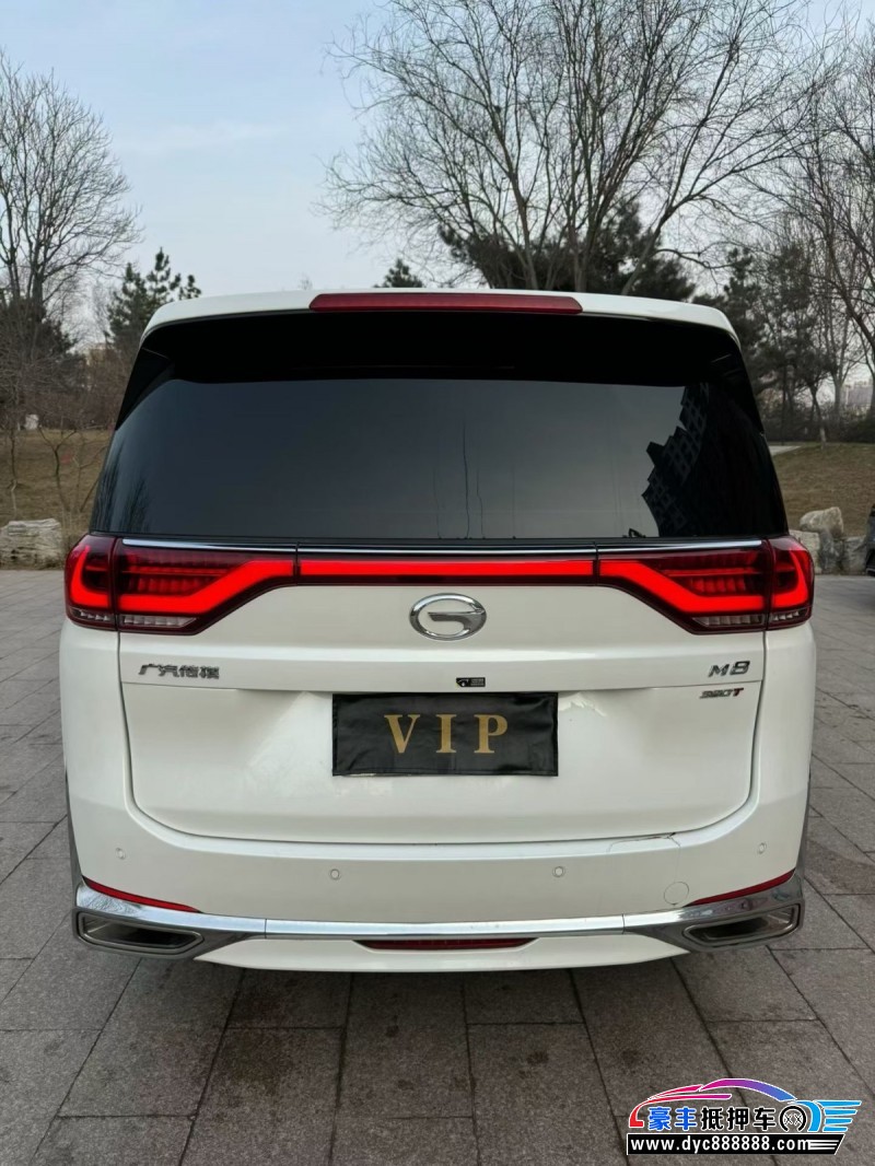 22年传祺M8轿车抵押车出售