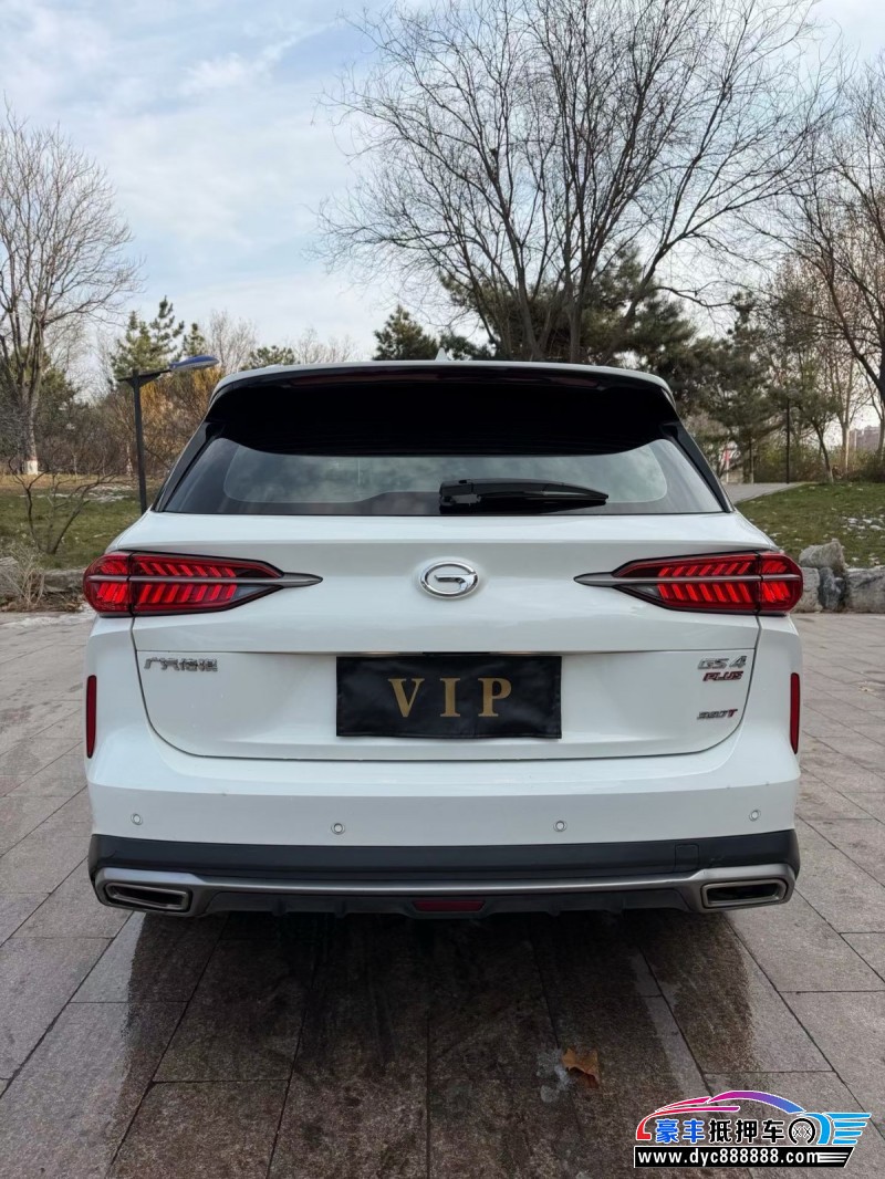 24年传祺GS4轿车抵押车出售