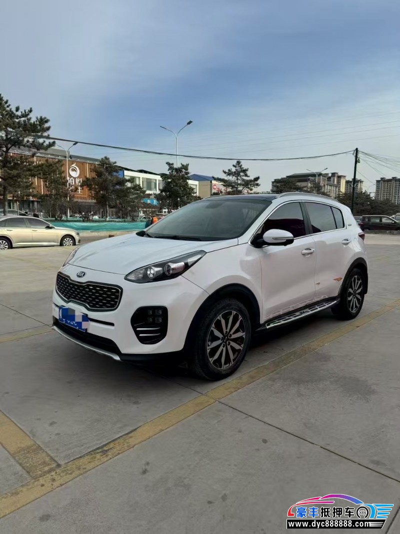 18年起亚KX5轿车抵押车出售