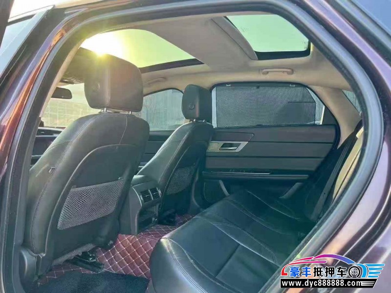 17年捷豹XFL轿车抵押车出售