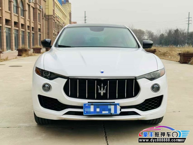 18年玛莎拉蒂莱万特轿车抵押车出售