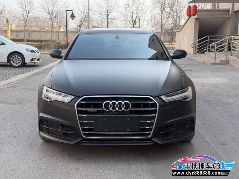 抵押车出售19年奥迪A6L轿车