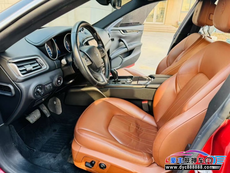 17年玛莎拉蒂Ghibli轿车抵押车出售