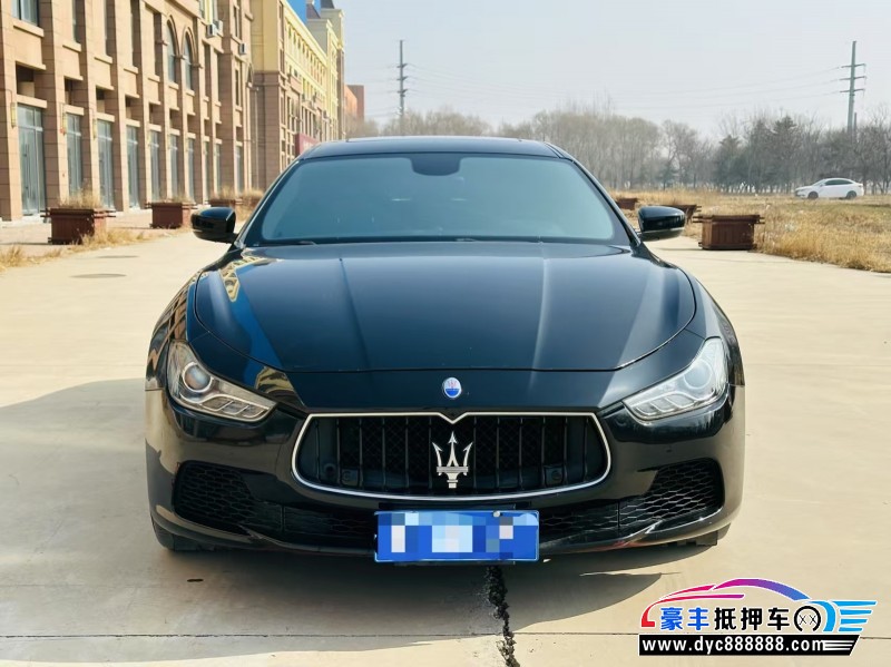 17年玛莎拉蒂Ghibli轿车抵押车出售