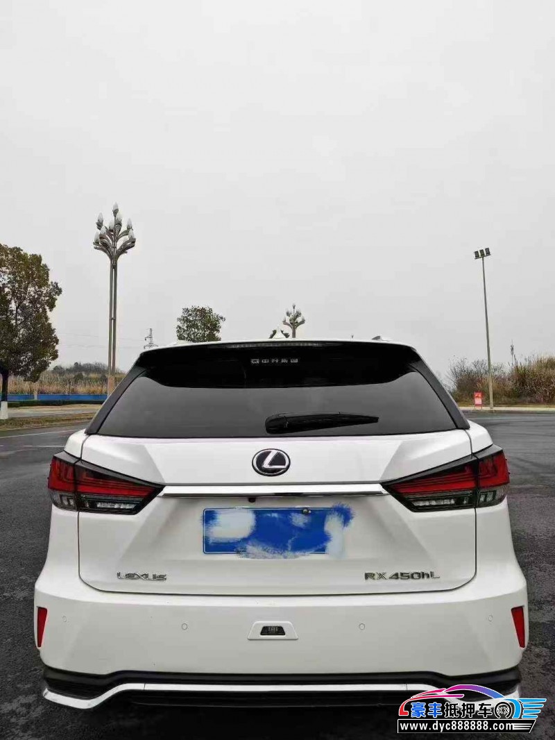 20年雷克萨斯RX轿车抵押车出售