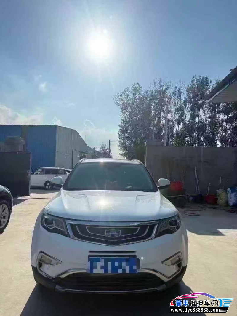 抵押车出售16年吉利博越轿车