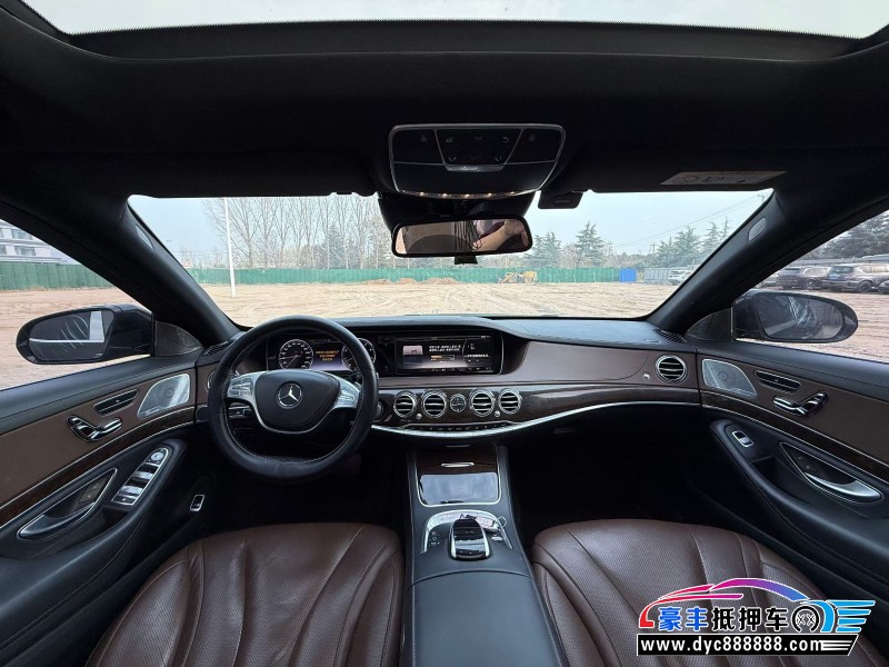 14年奔驰S轿车抵押车出售