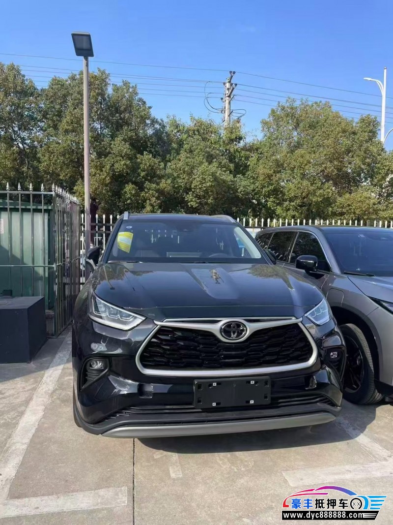 26年丰田汉兰达轿车抵押车出售