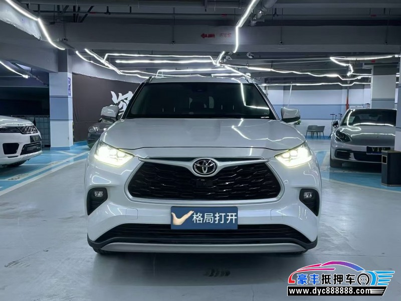 抵押车出售24年丰田汉兰达轿车