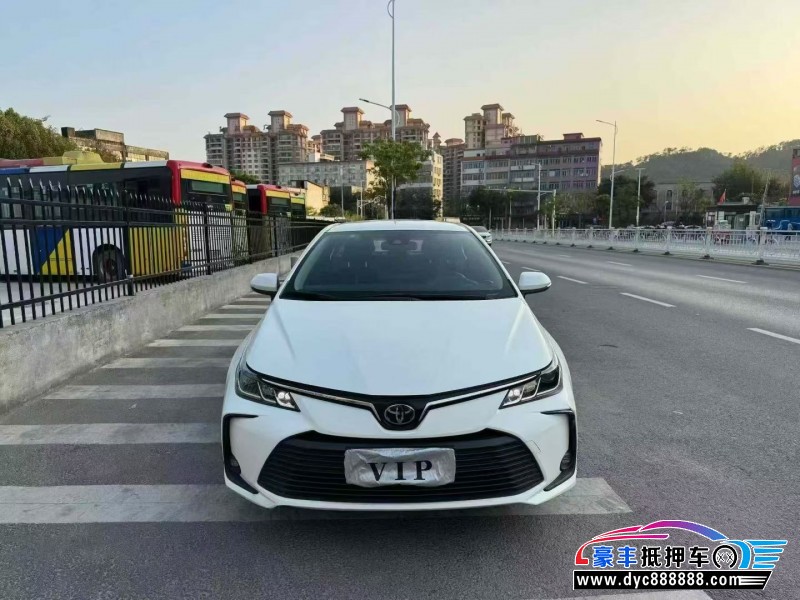 抵押车出售20年丰田卡罗拉轿车