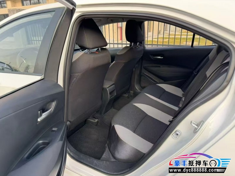 21年丰田卡罗拉轿车抵押车出售