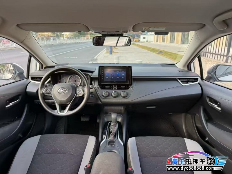 21年丰田卡罗拉轿车抵押车出售